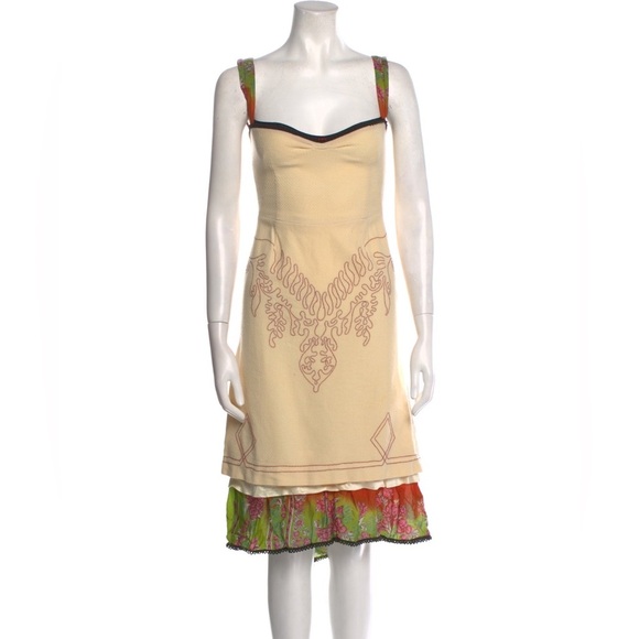 Tracy Feith Dresses & Skirts - Tracy Feith Vintage, One of a Kind Sweetheart neckline dress